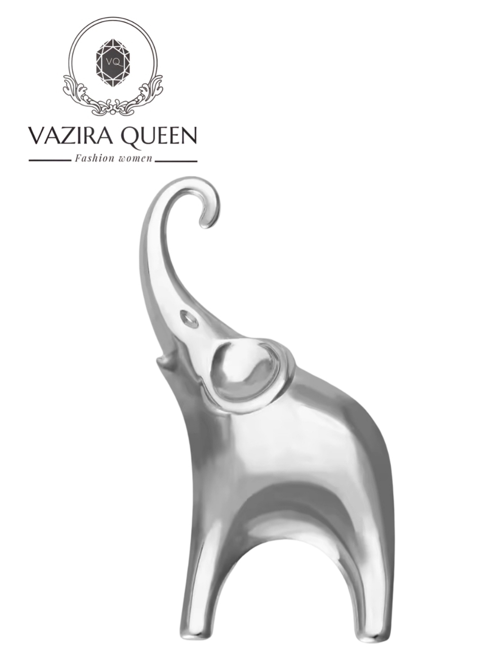 VQ Elephant Brooch
